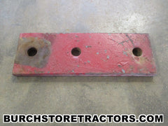 farmall cub tractor push blade bracket