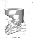 international cub tractor planter drive unit