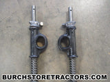 international super a tractor back cultivator spring arms
