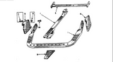 farmall super a tractor drawbar extension