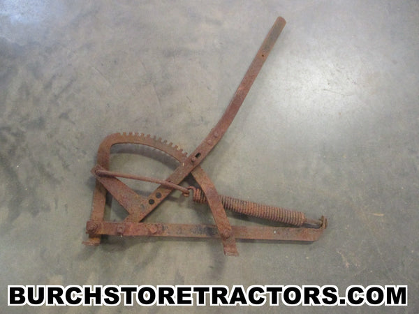 farmall a tractor push blade hand lever