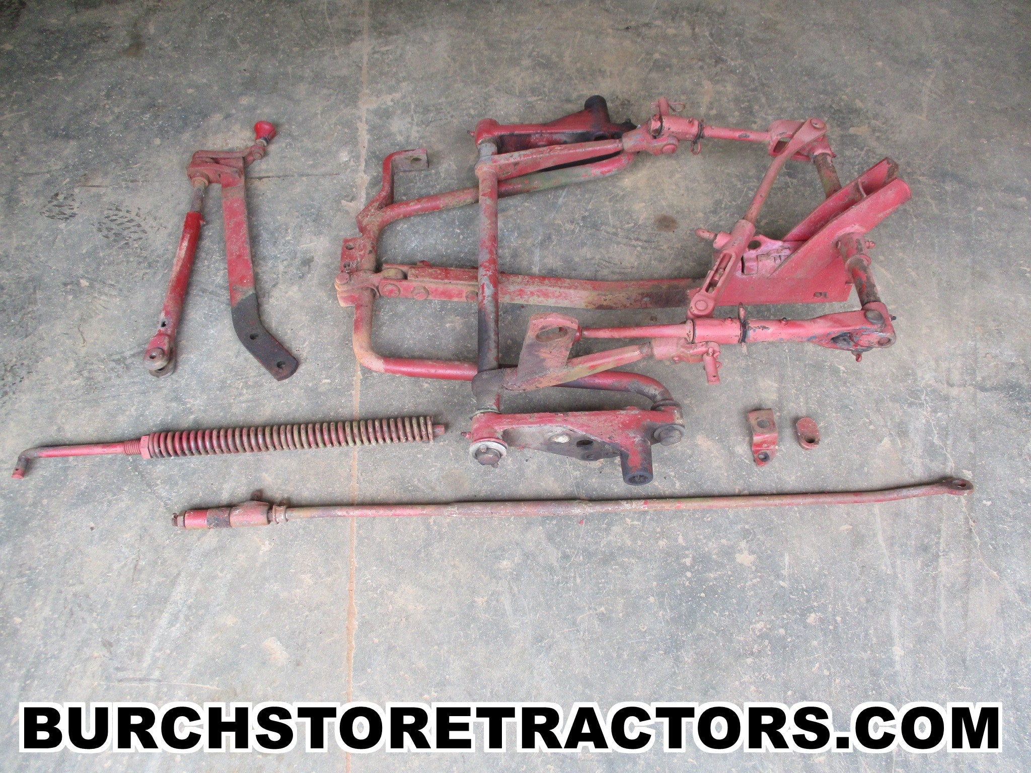1 Point Fast Hitch Assembly for IH Farmall Cub Tractors