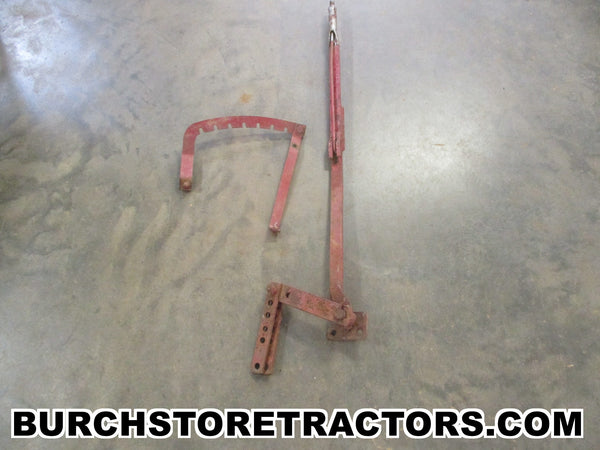 farmall cub tractor 1 point hitch tilt lever