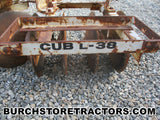 farmall cub tractor 1pt hitch disk harrow