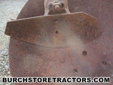 IH cub tractor disk plow