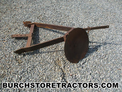 farmall cub tractor belly mount disk plow