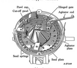 farmall cub tractor belly mount planter seed hopper