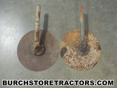 farmall cub tractor cultivator hiller disk
