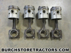 farmall cub tractor engine pistons