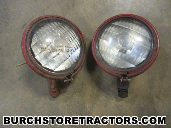 farmall cub tractor front head lights