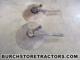 farmall super a tractor bedder disk
