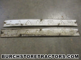 farmall cub tractor hood emblem
