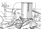 farmall cub tractor planter hopper