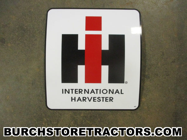 IH Decal for Fiberglass Fertilizer Hopper