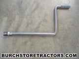 farmall h tractor hand crank