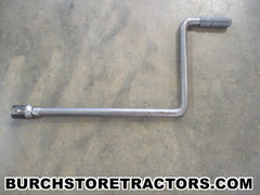 farmall h tractor hand crank