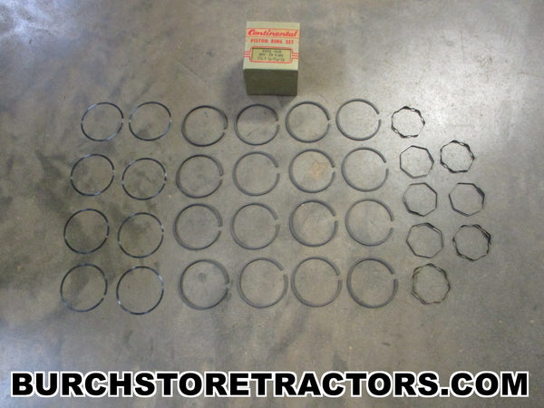 farmall m tractor engine piston ring set