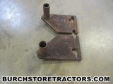 farmall super a high crop tractor rear cultivator mounts