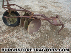 farmall super a tractor disc harrow plow