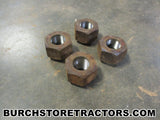 farmall super a tractor drawbar mounting nuts