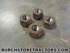 farmall super a tractor drawbar mounting nuts