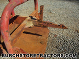 farmall super a tractor fast hitch scoop pan