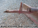 farmall super a tractor one point hitch scraper blade