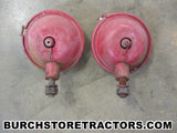 farmall super a tractor front head lights