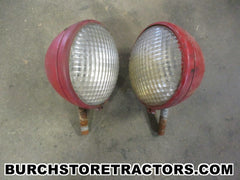 farmall super a tractor front lights
