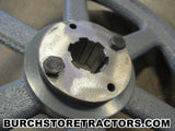 farmall super a tractor belly mower pto pulley