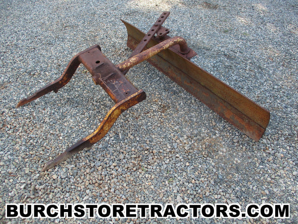 farmall super c tractor 2 point hitch scraper blade