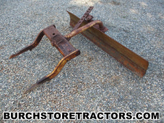 farmall super c tractor 2 point hitch scraper blade