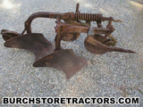 farmall super c tractor 2 point hitch turning plow