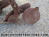 farmall super c tractor 2 point hitch turning plow guide wheel
