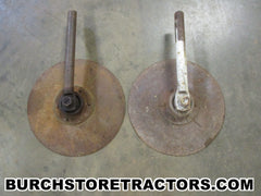 farmall super c tractor cultivator bedder disk