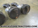 farmall super c tractor engine pistons