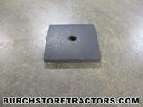 farmall super c tractor radiator pad