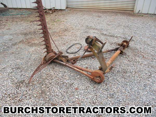 farmall super c tractor sickle bar mower