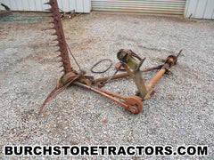 farmall super c tractor sickle bar mower