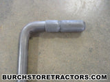 farmall super h tractor hand crank