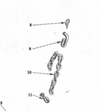 Typical cotter pin application 