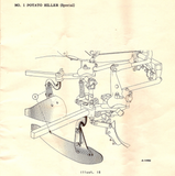 farmall tractor potato hillers