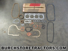 oliver super 55 tractor engine gasket kit