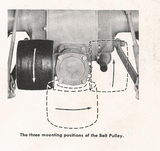 ferguson to20 tractor flat belt pulley
