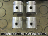ford 700 series tractor engine piston kit