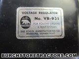 ford 940 tractor 6 volt regulator