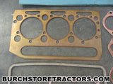 ford super dexta tractor head gasket kit