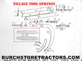 Tillage Tool Spring for Fred Cain Tillage Tools