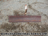 international 140 tractor 1 point hitch scrape blade