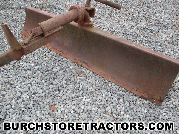 1 Point Fast Hitch 6 Foot Scraper Blade for Farmall 140, 130, Super A ...